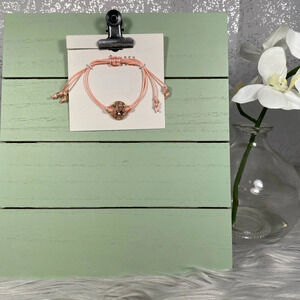 🆕 LC Lauren Conrad Pink, Purple & Gold Bracelet